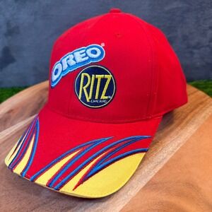 Winners Circle Dale Earnhardt Jr 81 Hat Mens One Size Red Oreo Ritz NASCAR